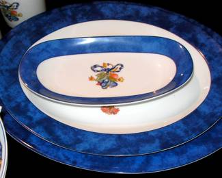 Borghese by Bernardaud  LimogesFrance ....This  Dinnerset is a rare find, with serving pieces also......