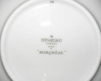 Borghese by Bernardaud  Limoges France ....This  Dinnerset is a rare find, with serving pieces also......