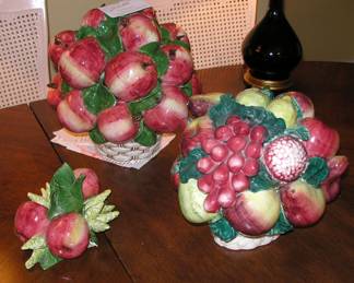 Gotti Italian Ceramic Vintage Fruit