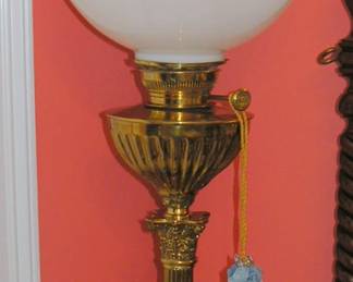 Hinks Electrified Lamp working