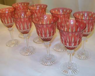 Saint Louis France Stemware