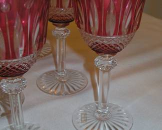 Saint Louis France Stemware...there are 3 sizes