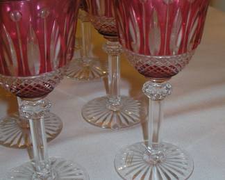 Saint Louis France Stemware