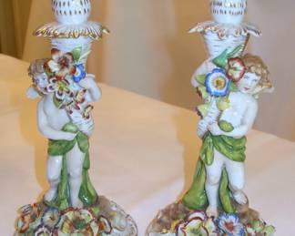 Dresden Germany Candle Holders