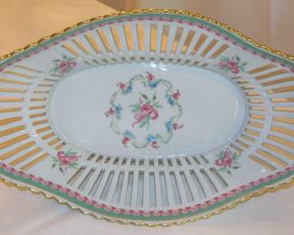 Van Schierholz Germany Reticulated Dish