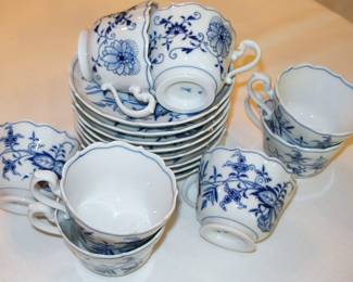 Meissen Cups and Saucers