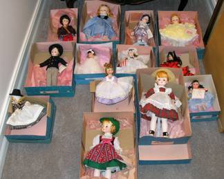 Madama Alexander Dolls with Boxes