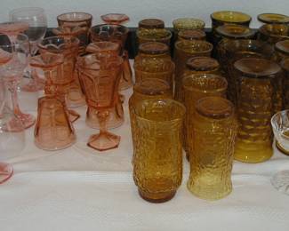 Vintage Mid Century Glassware