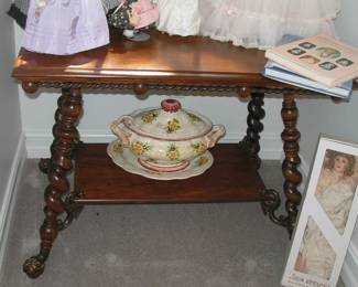 Small Barley Twist Side Table