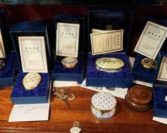 Limoges Trinket boxes