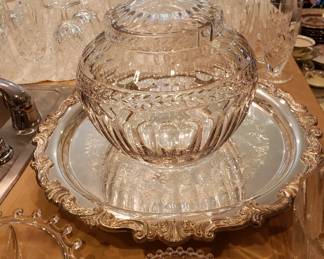 Waterford Lidded Jar