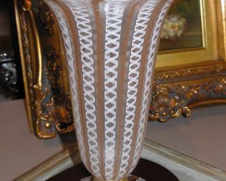 Murano Cenedese Vetri Tall Vase 