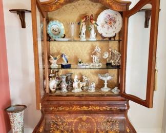 Antique French Bombe Curio