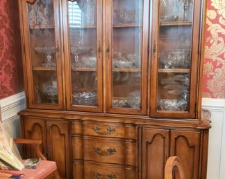 Large White Furniture Co Hutch