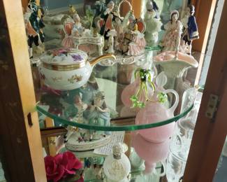 Many small Collectibles..Royal Doulton, Adderly, Dresden