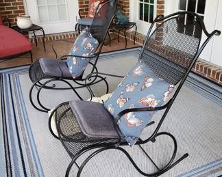 Wrought Iron Rockers
