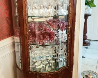 Beautiful French Vernis Martin Louis 1X  Vitrine...This is the only one left for sale in the House.