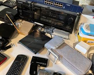 Various Electronics. Pioneer Stereo Cassette Deck. 