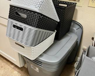 Organizational Containers and Bins