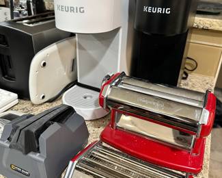 Keurigs, pasta maker
