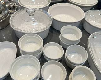 Corningware and baking dishes