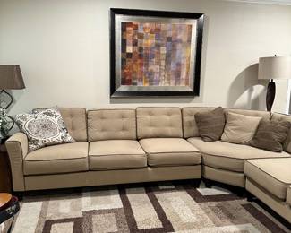 L Shaped sectional. 