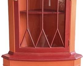 Orange Corner Cabinet