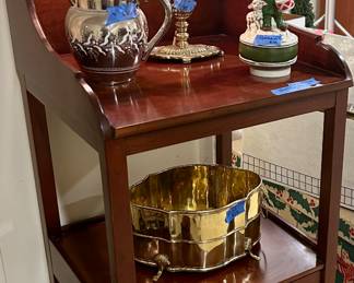 Wright Library table 18 X 17 X 40” high $95 sold