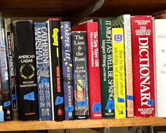 Signed hardback books $10-50ea