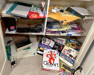 Office supplies & printer programs