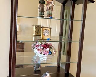 Vintage Open cherrywood curio shelf $75
19” x 7D x 36”h