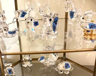 Swarovski miniature figurines