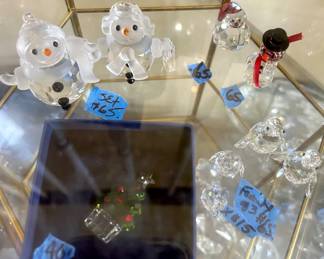 Swarovski miniature figurines