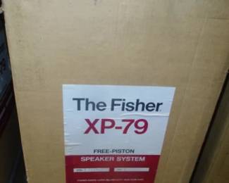 FISHER XP79 SPEAKERS