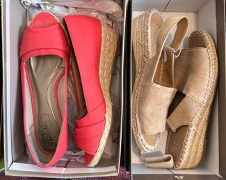 Ladies shoes all in brand new like condition. Sizes range between 7 & 7.5