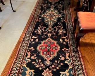 Antique oriental runner