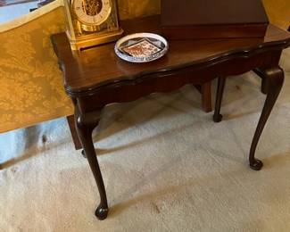 Antique card table