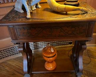 Nice carved oak table