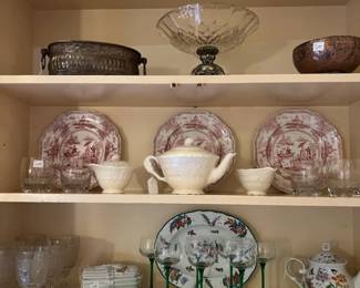 Tons of nice glassware, plates, etc.