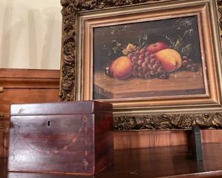 Antique oil painting