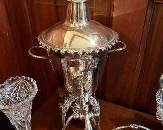 Wonderful silverplate coffee urn