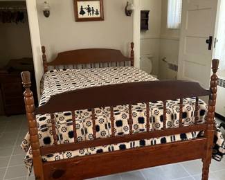 Early slave made bed