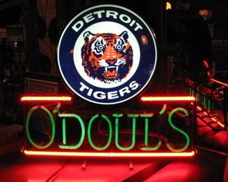 Awesome Odoul's Detroit Tigers Neon Sign