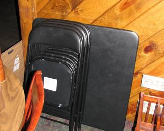 like new card table and chairs