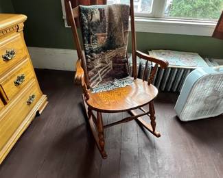Rocking Chair (some items in picture are not for sale)
