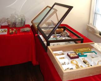 THERE IS A GREAT DEAL OF JEWELRY AT THIS SALE!!!! THERE'S NO WAY, WE CAN PHOTOGRAPH IT ALL. COME CHECK IT OUT.