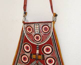 AUTHENTIC HAND TOOLED AFRICAN PURSE "BEAUTIFUL"