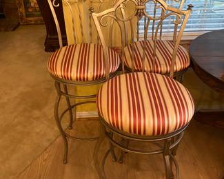 3 heavy duty bar stools