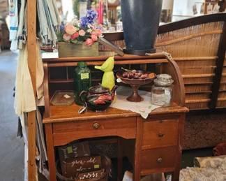 Child's Roll Top Desk