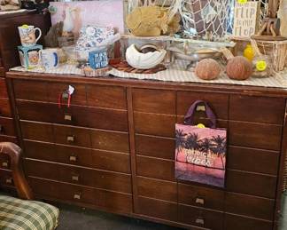 Matching Mid-Century Dresser